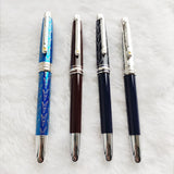 High-Quality Blue MB 163 Ballpoint Pen