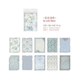 30pcs/pack Gentle Wind Series Retro Dyeing Journal Paper