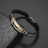 Classic Hand Woven Multi-Layered Leather Bracelet - The Next Door Neighbor 