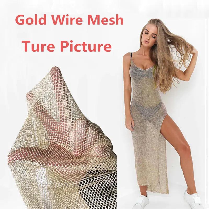 Mesh Beach Dress