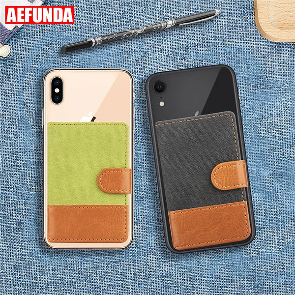 Denim Phone Wallet Case - The Next Door Neighbor 