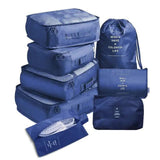 8Pcs/set Large Capacity Travel Organizer - The Next Door Neighbor 