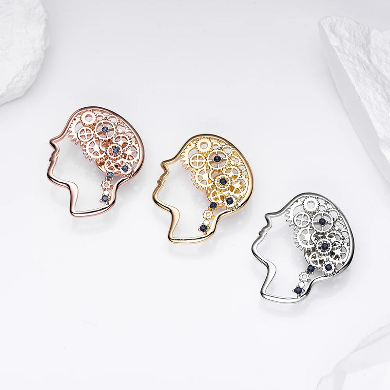 Medical Anatomy Brain Pin