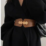 luxurious wide waist corset belt