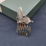 Metal Bee Hairpin - Ancient Alloy Butterfly Hair Comb - Jewelry Accessories