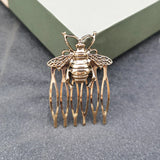 Metal Bee Hairpin - Ancient Alloy Butterfly Hair Comb - Jewelry Accessories