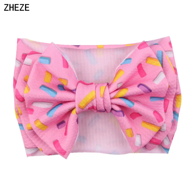 7" Big Double Layer Hair Bow