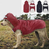 Pets Outdoor Rain Clothes with Reflective Stripe