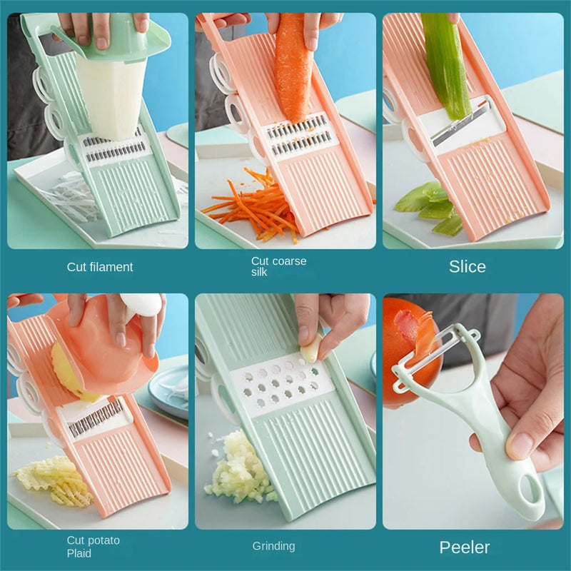 In 1 Grater Vegetable and Fruit Cutter