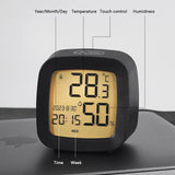 LED Alarm Clock with Backlight and Temperature/Humidity Monitor