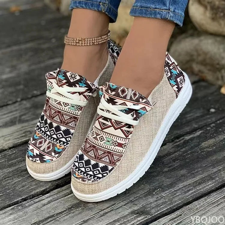 Comfort Shallow Mouth Thick Sole Sneakers