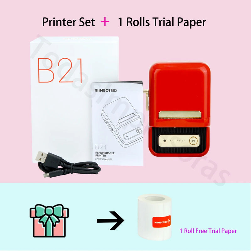 Niimbot B21 Wireless Thermal Label Printer