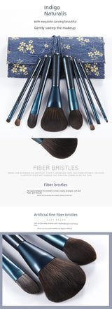 8 PCs Full Set Makeup Brushes