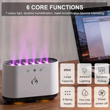 Dynamic Music Humidifier with Sound-Responsive Color Change – LED Light, USB Powered