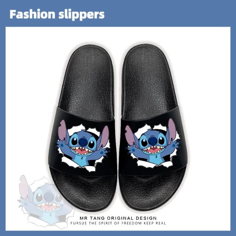 Disney's Anime Stitch Casual Kawaii Slippers