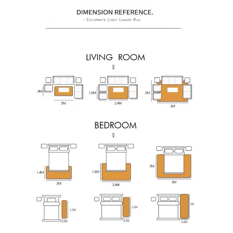 Cream Style Non-Slip, Waterproof Home Carpet