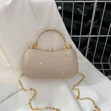 Gold Diamond Evening Bag - Luxury Handbag