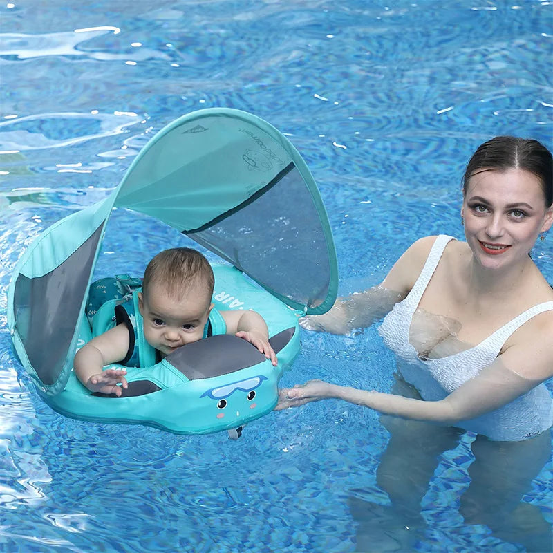 Baby's Swimming Float with Canopy