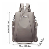 Multifunctional Travel Backpack with Detachable Shoulder Strap