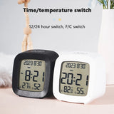 LED Alarm Clock with Backlight and Temperature/Humidity Monitor