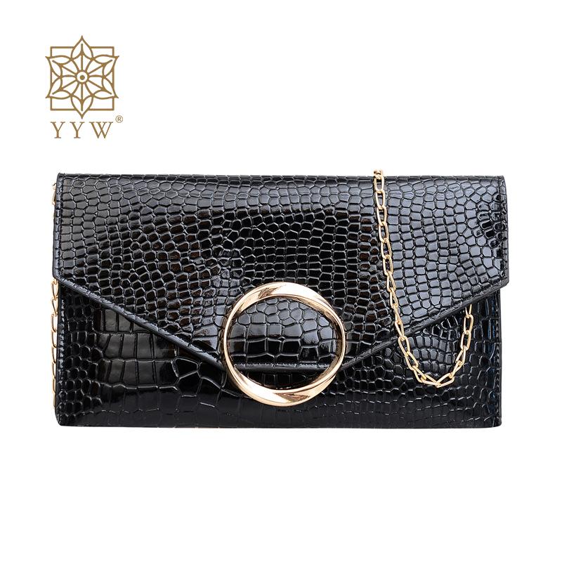 Alligator Envelope Clutch