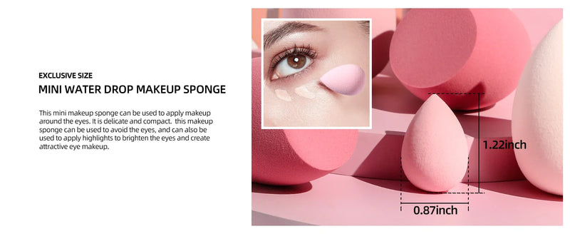 Makeup Sponge 7 Pcs Set - YAWEEN Blender Sponges