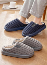 Autumn and Winter Men's Thick Warm Slippers