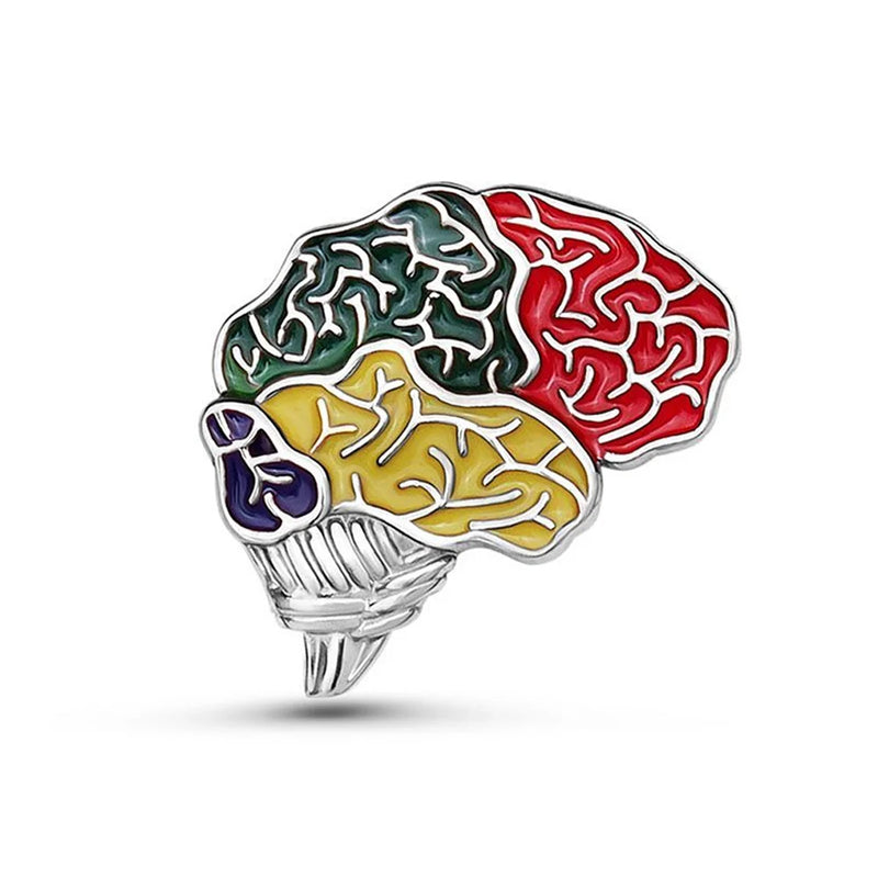 Medical Anatomy Brain Pin