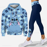 Custom Stitch 3D Hoodie and Leggings Set