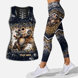 Disney Jack Skellington Hollow Vest + Leggings Yoga Suit