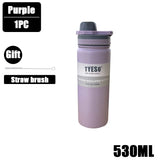 530/750ML Stainless Steel Outdoor Thermos Bottle – Large Capacity