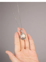 S925 Sterling Silver Pearl Pendant