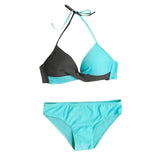 Split Color Bikini - Swimwear Women