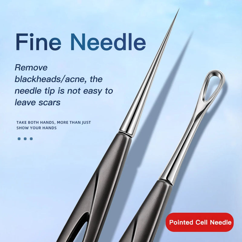 Acne Needle: Blackhead Remover Tool for Deep Skin Care & Cleansing