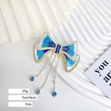 Butterfly Pearl Tassel Hairpin