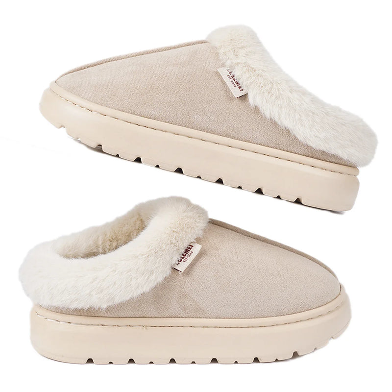 Women's Indoor Plush Padded Slippers