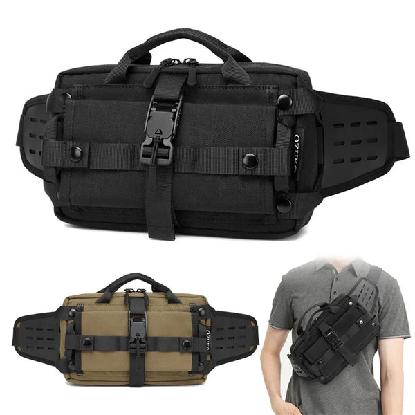 High Quality Waterproof Oxford Men's Waist Bag