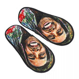 Jamaica Reggae Rock Bob Marley Soft Comfort Memory Foam Slippers