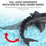 Robot Whale Shark Toy  - Remote Control Swimming Shark