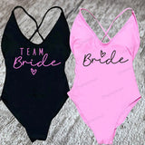 Team Bride Swimwear - Bachelorette Party Lady