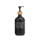 Farmhouse Dish Soap and Hand Soap Bottle with Bamboo Pump