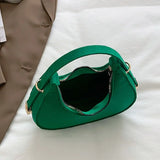 Crocodile Grain Underarm Bag