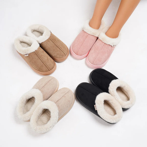 Women's Indoor Plush Padded Slippers