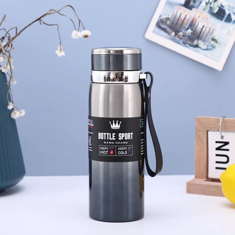 1000ML Stainless Steel Thermos Bottle - Thermal Water Bottle for Hot & Cold Drinks