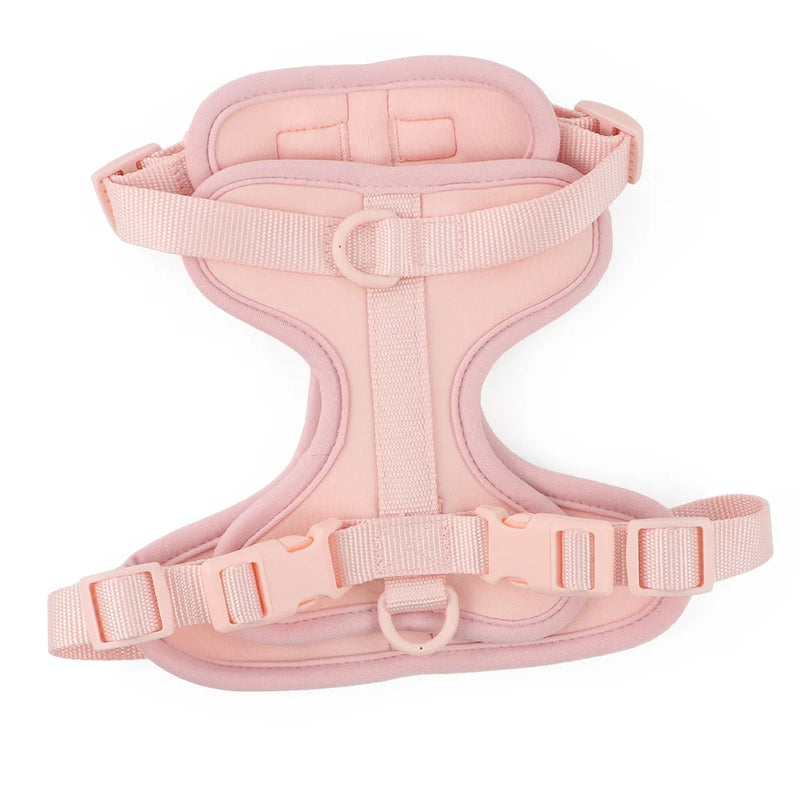 Pink Adjustable Chest Strap Three-Piece Harnesses