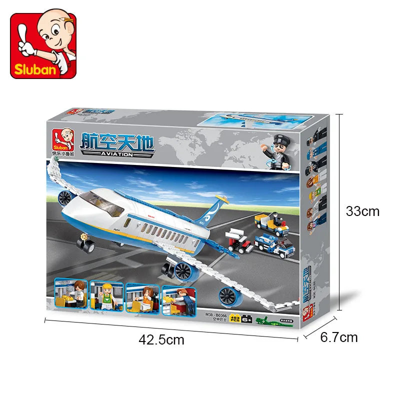 Sluban Block Aircraft Air Bus