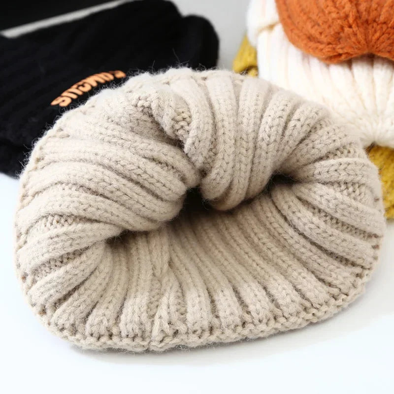 Knitted Beanies - Winter Caps for Men/Women