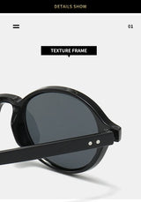 UV400 Retro Small Oval Sunglasses