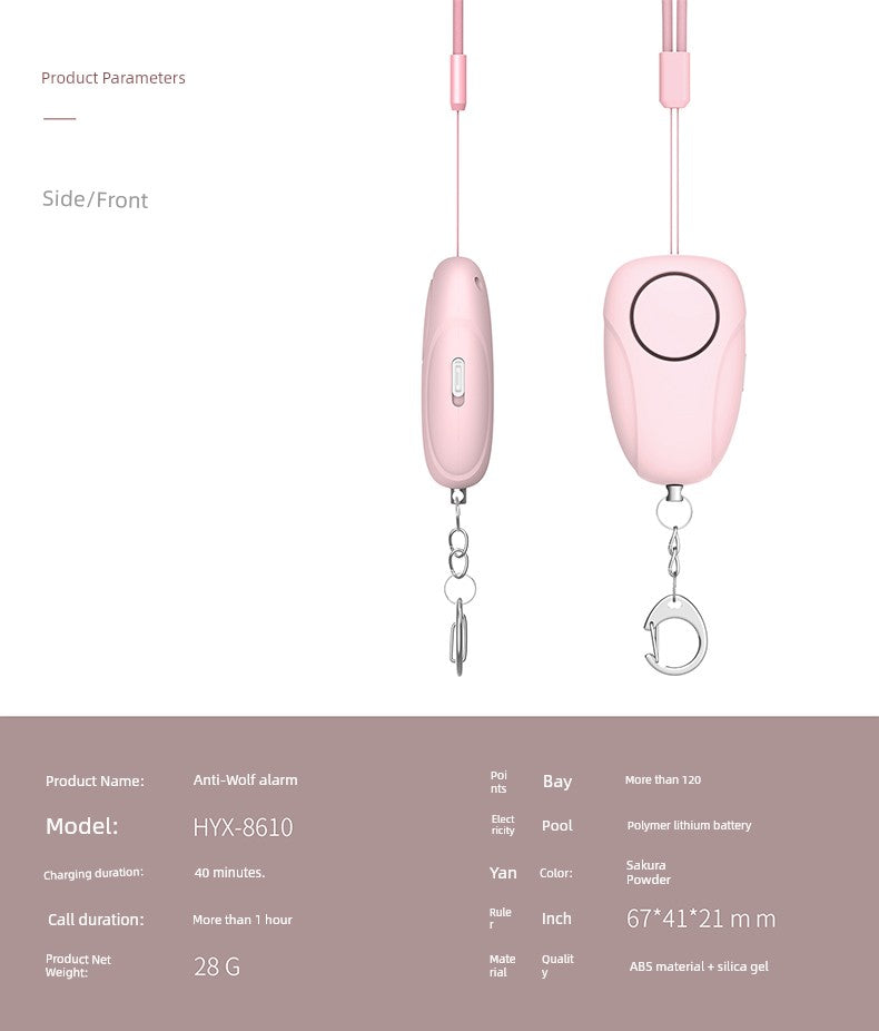 Student Scream Portable Safety Device