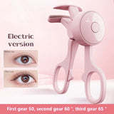 Electric Eyelash Curler: Fast Heating Portable Eyelash Perm & Lasting Curling Tool